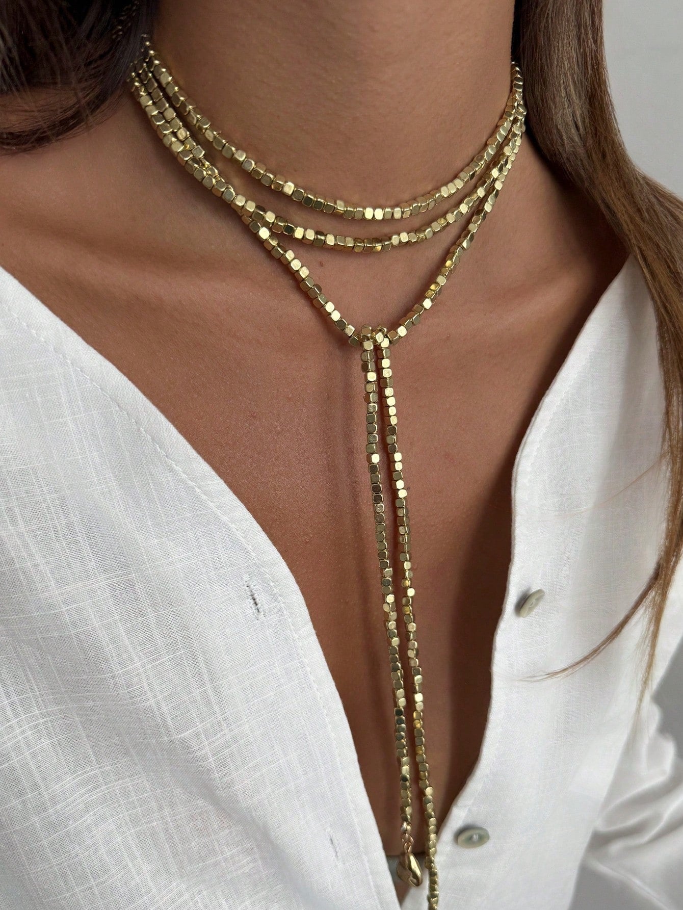 Long necklace