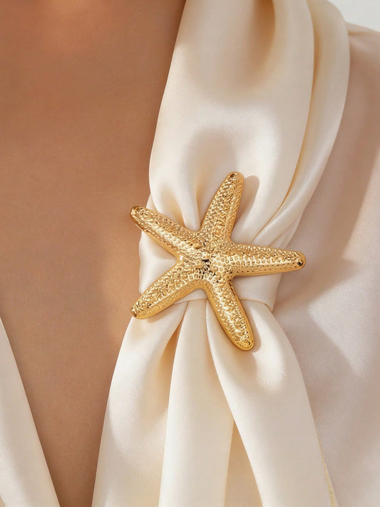 Starfish brooch