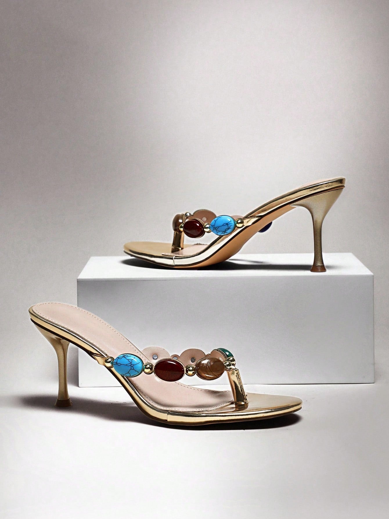 Heeled sandals