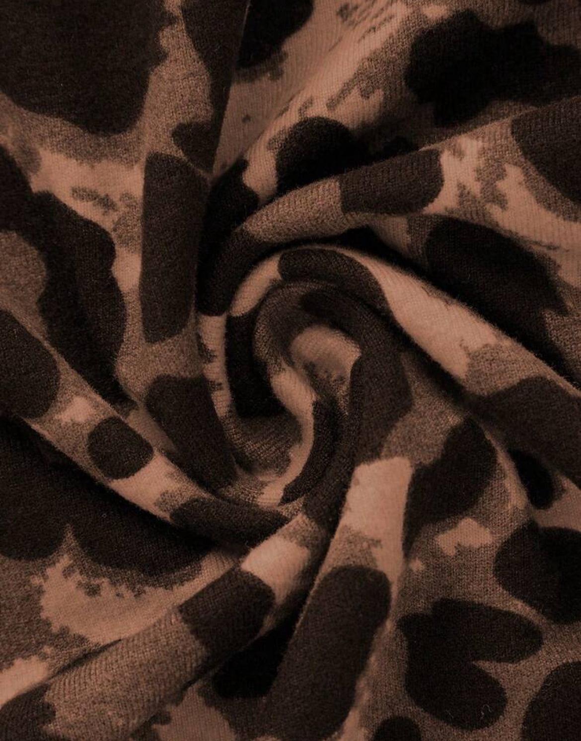 Leopard print skirt