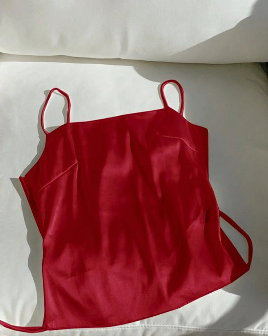 Satin top