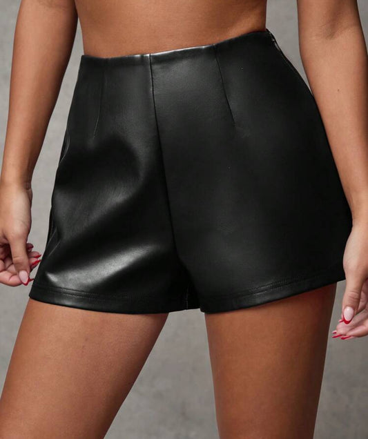 Leather short
