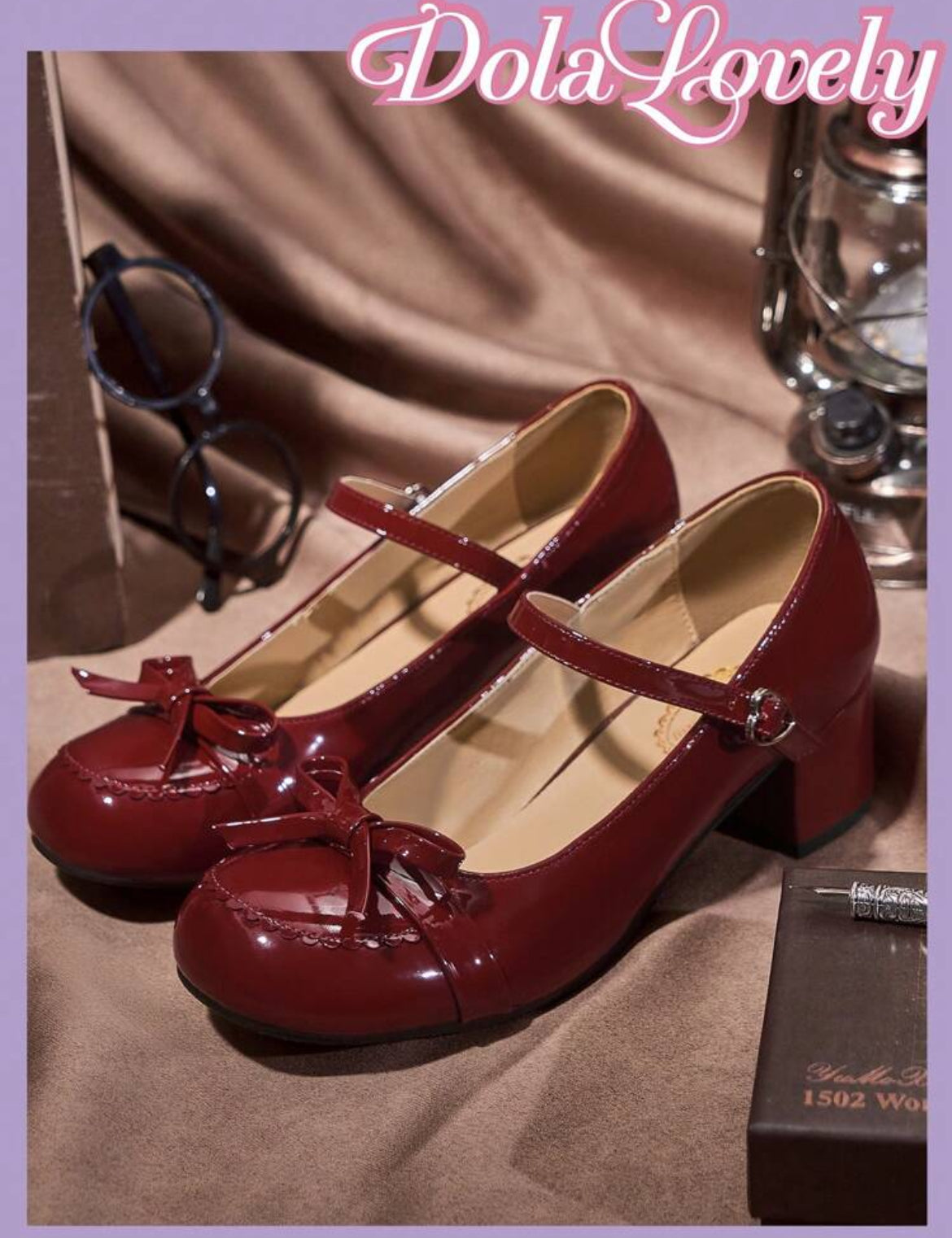 Leather heels
