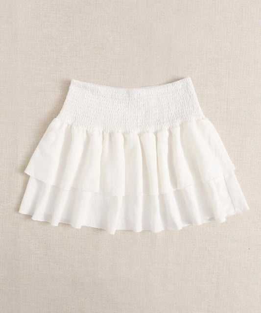 White skirt