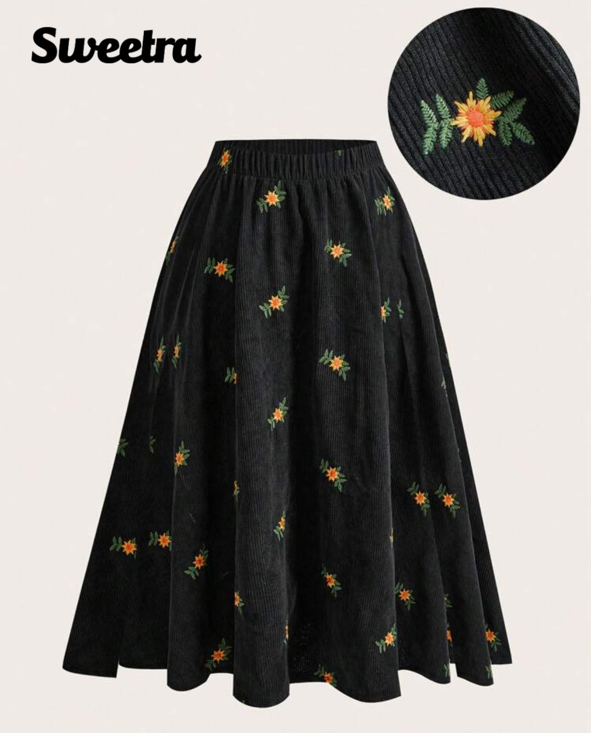 Floral skirt