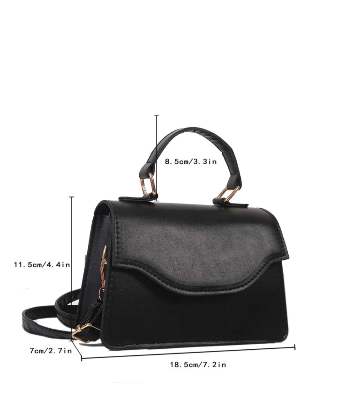 Leather crossbag