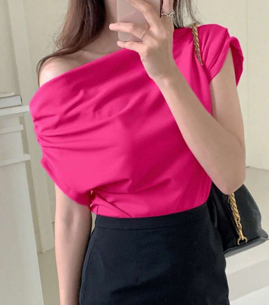 Pink blouse