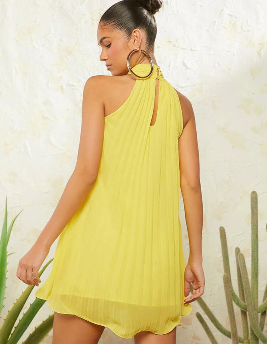 Pleated dress