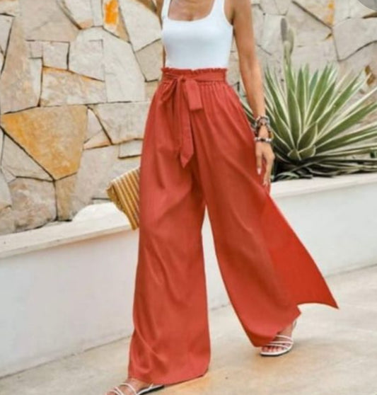 Wide leg pants