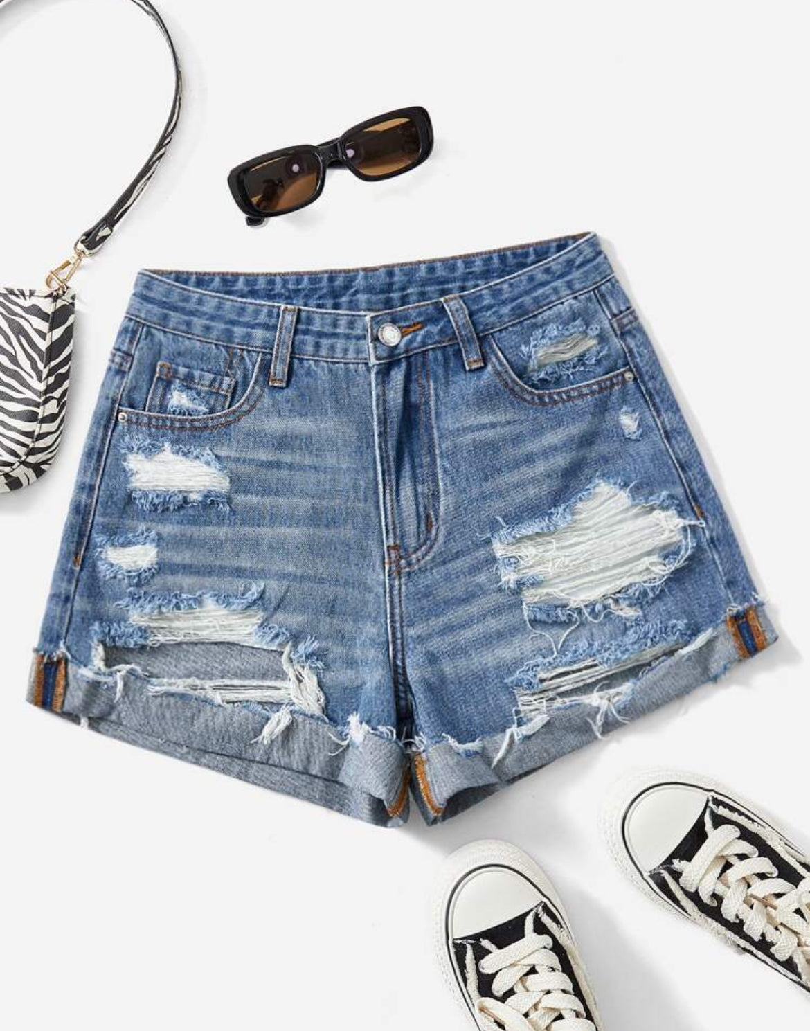Denim short
