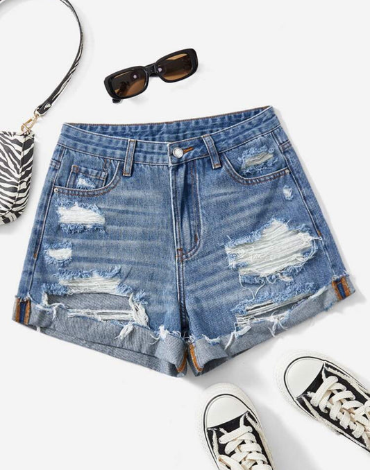 Denim short