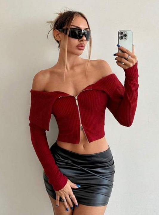Off-shoulder top