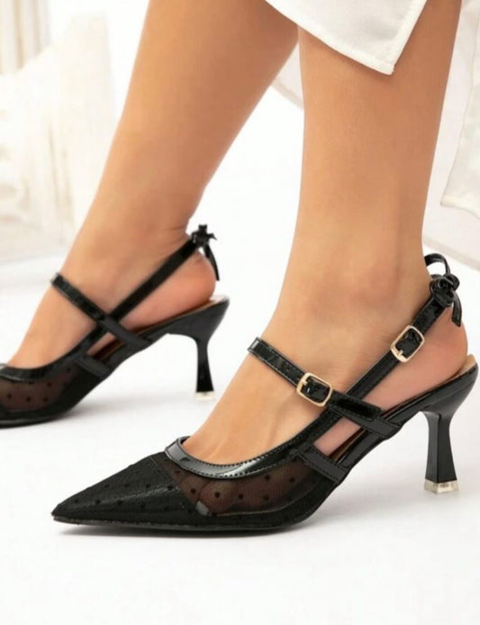 Black heels
