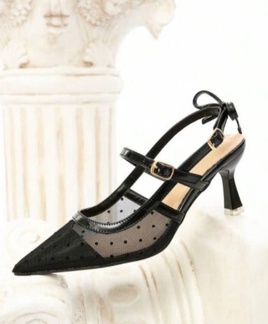 Black heels
