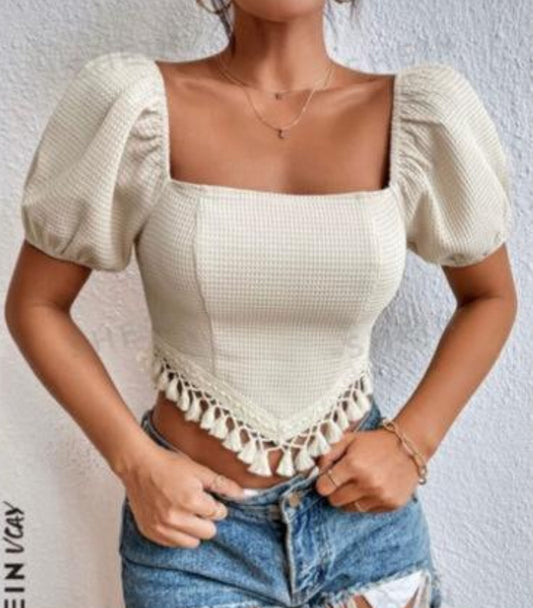 Beige blouse