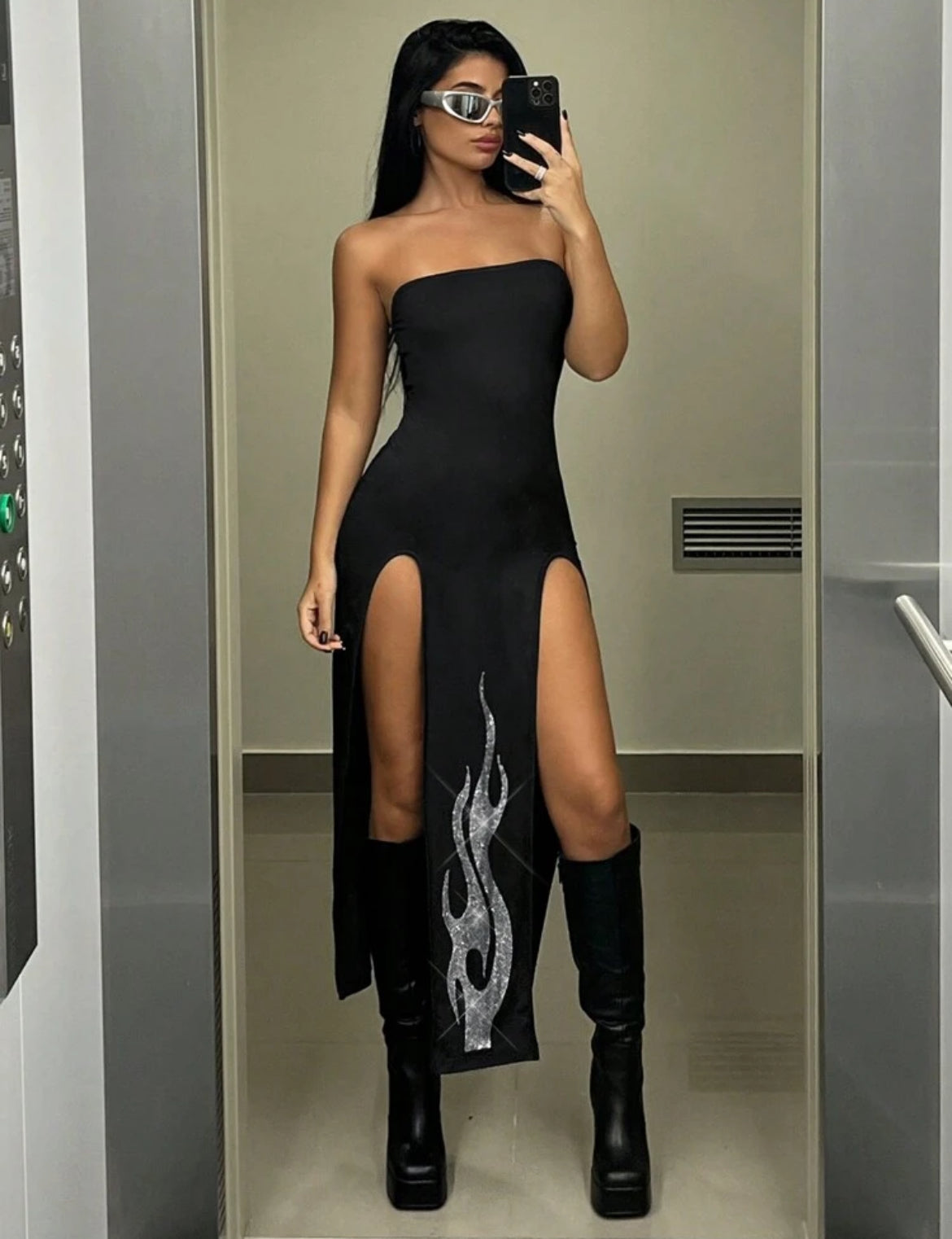 Black dress