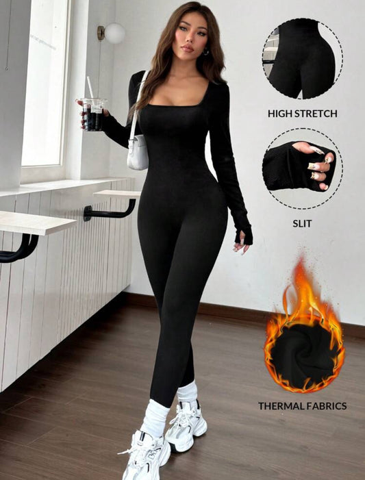 Black jumpsuit