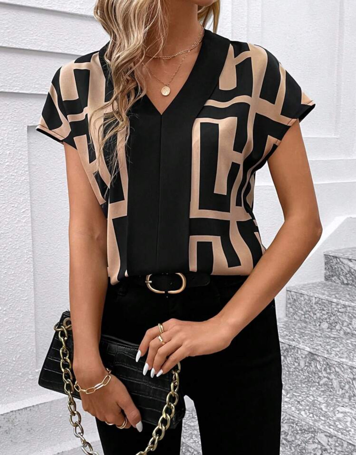 Black blouse