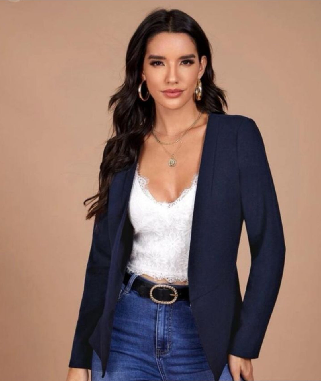 Navy blue jacket