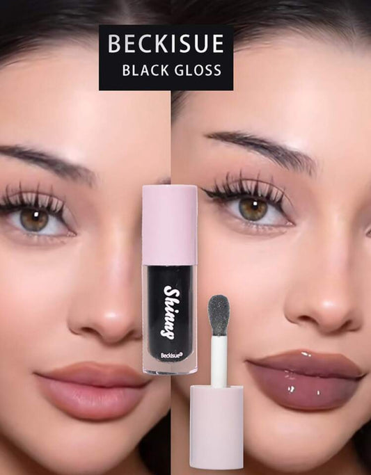 Black lipgloss