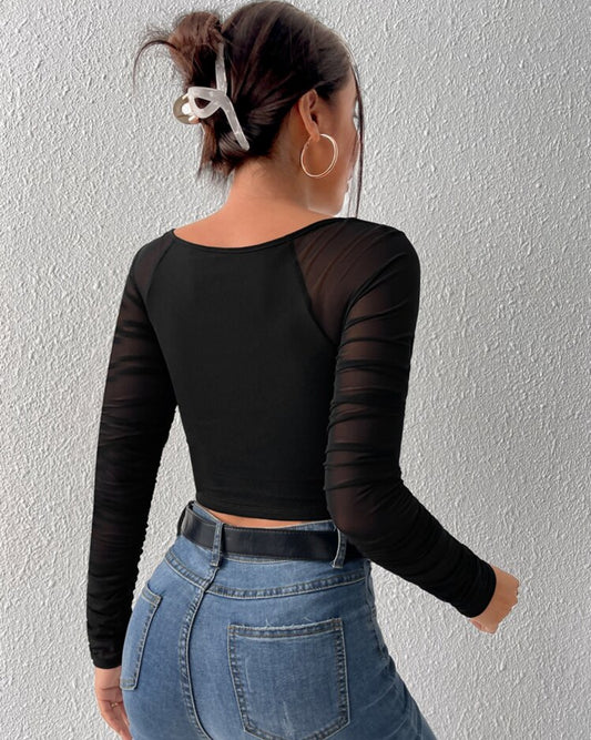 Long-sleeve top