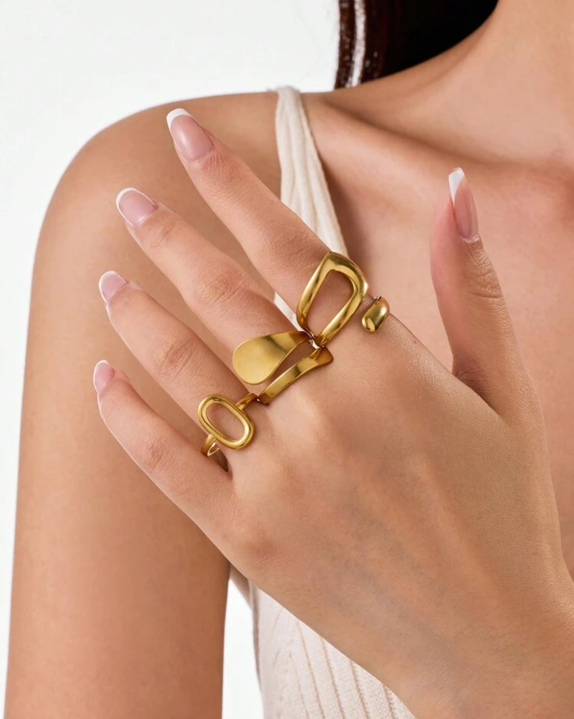 3pcs rings set