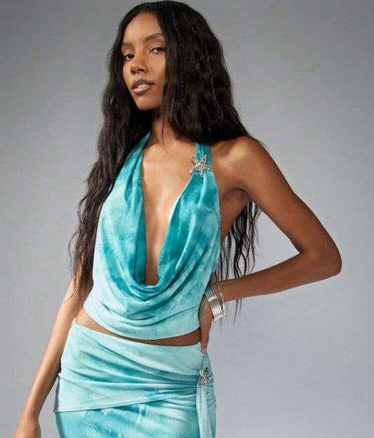 Backless top