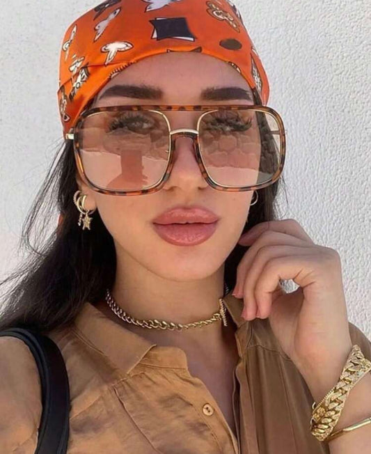 Oversized sunglasses