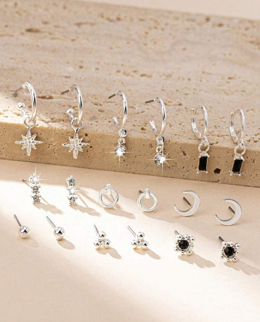 9 pairs earrings set
