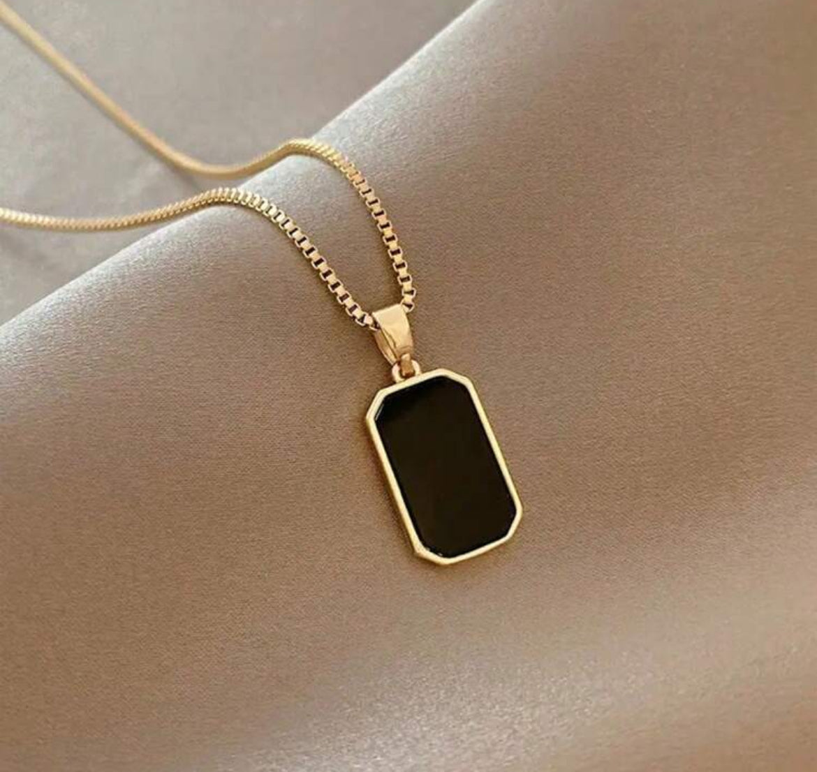 Gold necklace