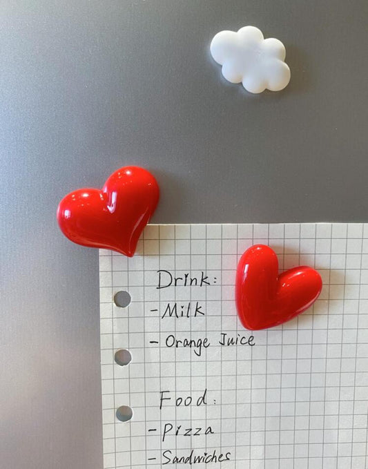 Heart-shaped magnets